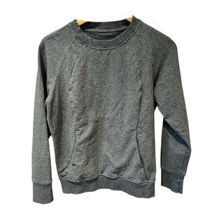 Lululemon Scuba Crew‎ Sweatshirt Grey Size 6